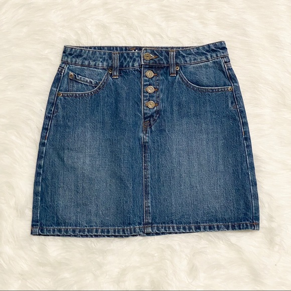 Volcom Dresses & Skirts - VOLCOM BRAND Denim Jean Mini Skirt